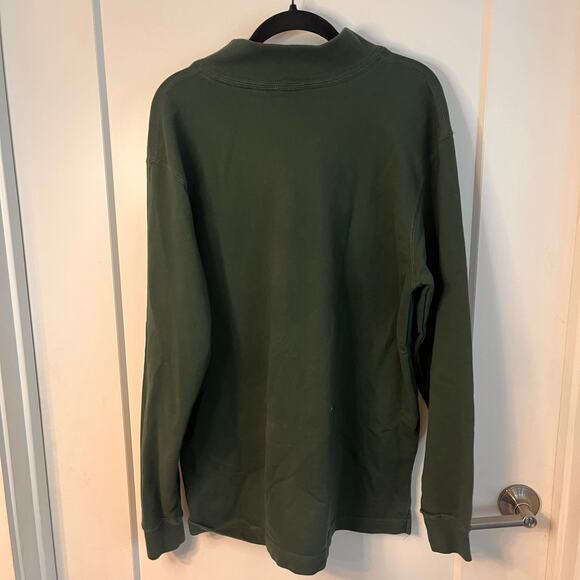 Gear University of Miami Hurricanes Green Collared Sweatshirt Size Large - Picture 2 of 7